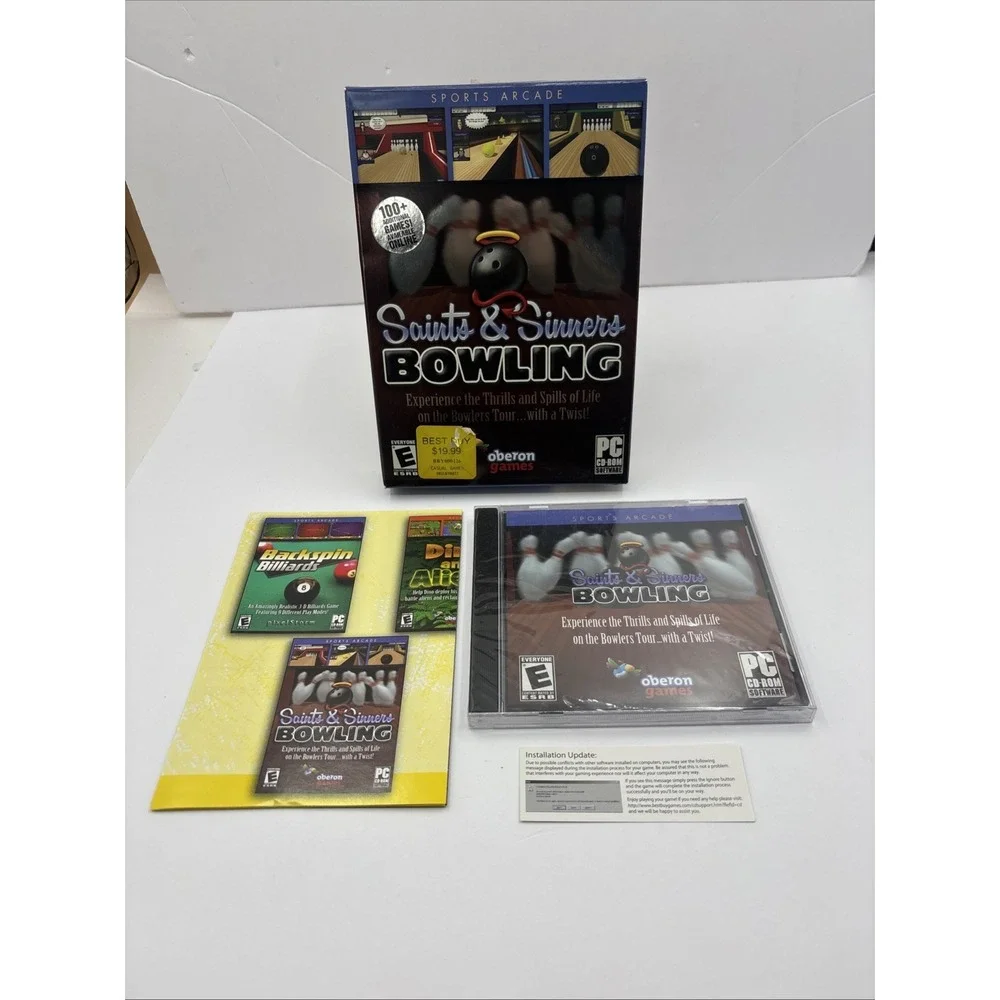 Brand New Saints & Sinners Bowling (PC, 2006) Game